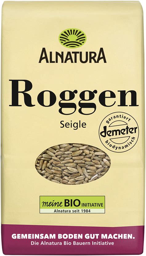 Roggen Kg In Bio Qualit T Von Alnatura