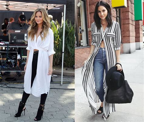 12 Amazing Ways On How To Wear Long Shirts For Women