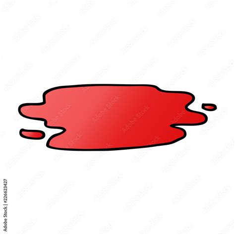 Blood Puddle Cartoon