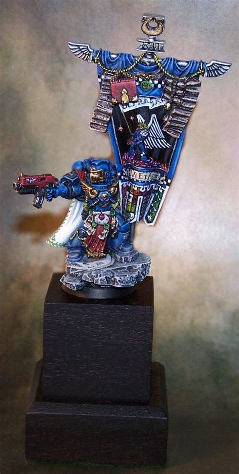 Ultramarines Banner And Flag Warhammer 40k Miniatures