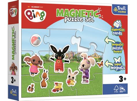 TREFL Magnetická puzzle sada Zábavný svět králíčka Binga e shop MAXMAX cz