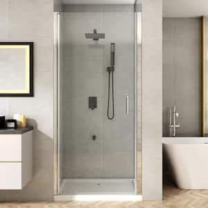 Toolkiss To In W X In H Bi Fold Frameless Shower Doors