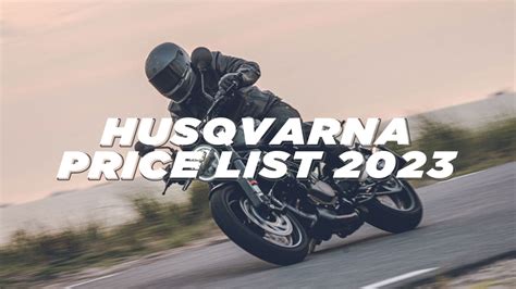 Husqvarna Motorcycle Price List In The Philippines Yugamoto