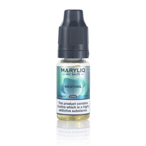 Menthol Maryliq E Liquid Electric Tobacconist Uk