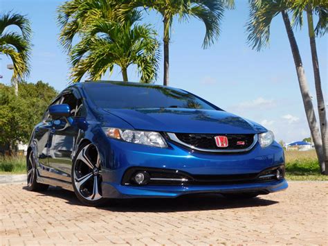 Used 2014 Honda Civic Si Sedan 6 Speed Mt For Sale In Miami Fl 33186