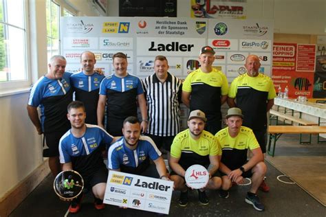 Stocksport Staatsliga Runde Esv Union Ladler Wang Schafft Mit Dem