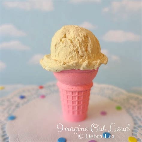 Fake Ice Cream Cone Etsy