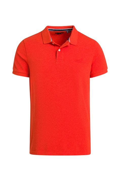 Superdry Polo Shirt Dunkelorange Günstig Online Kaufen Outletcity