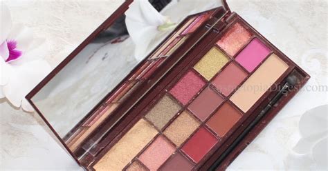 Makeup Revolution Chocolate Rose Gold Eye Palette Review Swatches