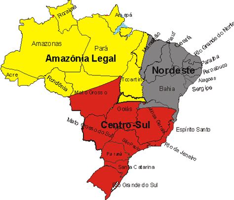 Regiões geoeconômicas do Brasil Geografia do Brasil EducaBras