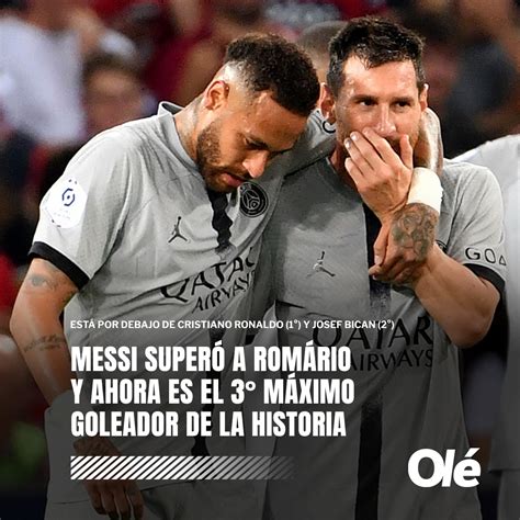 Diario Ol On Twitter Messi Alcanz Los Goles En Su Carrera