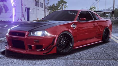 Nfs Heat Final Mission With Tyler Morgan Nissan Skyline Gtr R34 Youtube