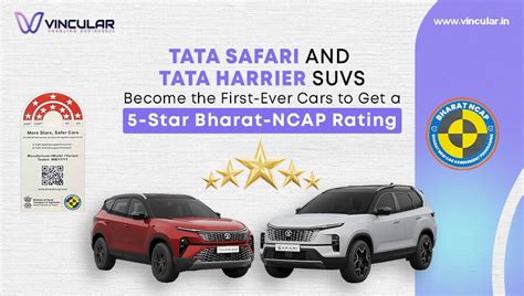 Tata Harrier And Safari Receive Star Bharat Ncap Rating