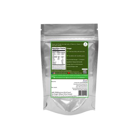 Nxtgen Ayurveda Papaya Leaf Powder Gm