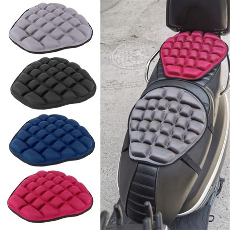 New 3d Motorcycle Seat Cushion Motorbike Pillow Pad Anti Cover Slip Gel Seat Cushion Durable