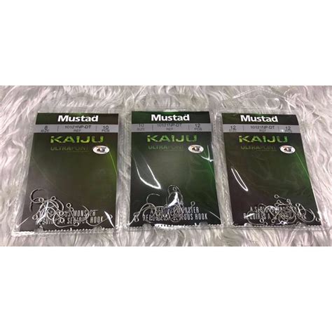 Mustad Kaiju Single Hook Shopee Thailand