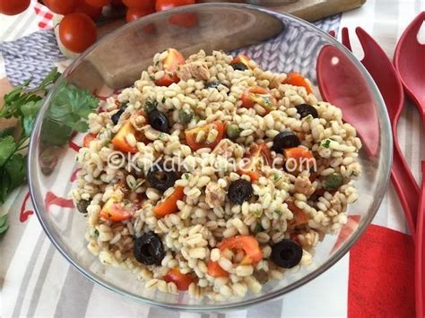 Insalata Di Orzo Perlato Con Tonno E Pomodorini Kikakitchen Ricetta