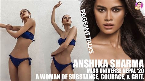 Anshika Sharma Miss Universe Nepal 2020 A Woman Of Substance