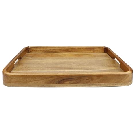 Rectangle Acacia Wood Serving Tray