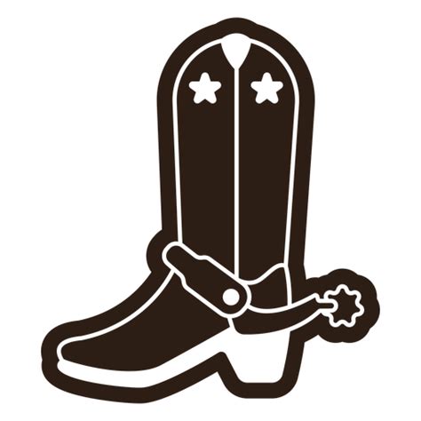 Cowboy Boots Stars Cut Out Png And Svg Design For T Shirts