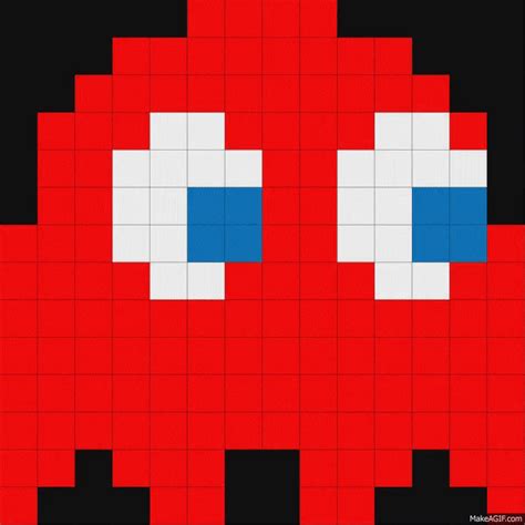 Pacman Blinky on Make a GIF