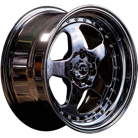 Jnc Jnc010 Wheels Rims 18x9 5x120 Black Chrome 30mm Jnc 1308635955225