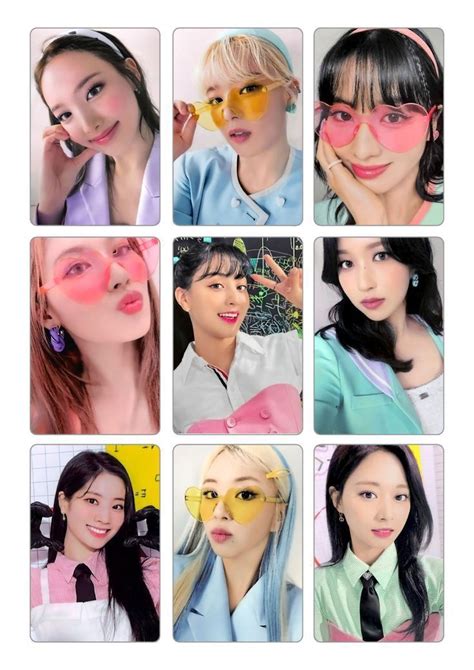 Twice Formula Of Love Soundwave Photocard Template For People Who Wants