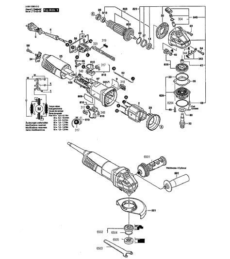 Bosch Angle Grinder Parts