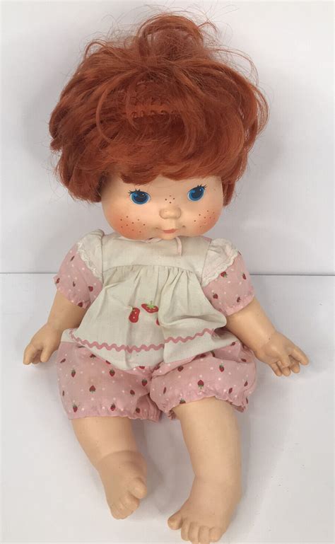 Strawberry Shortcake Blow Kiss Baby Doll American Greetings Kenner