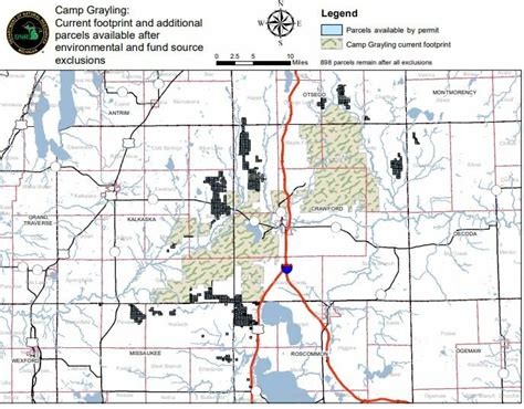 Dnr Rejects Proposed Camp Grayling Lease Expansion Clare County Cleaver