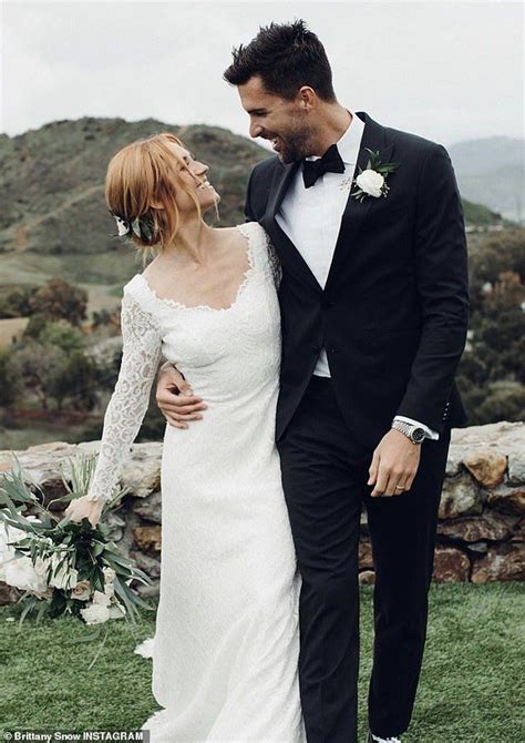 Brittany Snow Looks Radiant In Photos From Her Pre Quarantine Wedding