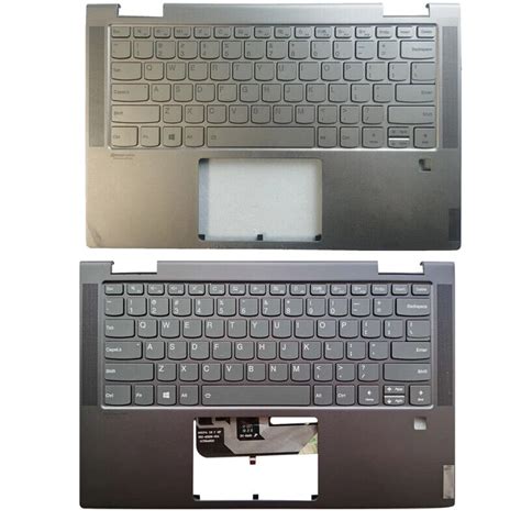 For Lenovo Yoga C Iml Laptop Us Keyboard Palmrest With