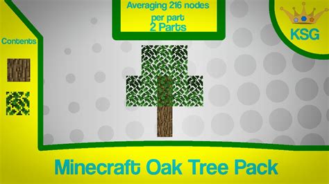 Minecraft Oak Tree Pack