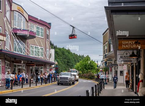 Juneau Alaska July 27 2022 Central Juneau Alaska Is Home To Many