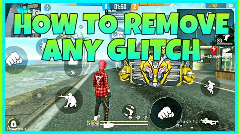 HOW TO REMOVE ANY GLITCH IN FREE FIRE YouTube