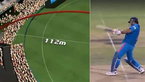 Watch When Ms Dhonis 112m Long Six Which Deflated Australia In Their