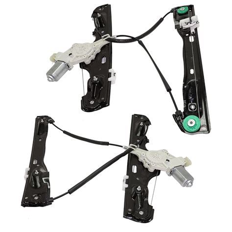 Front Window Regulator Pair Set For BMW X1 2012 2015 Right Passenger