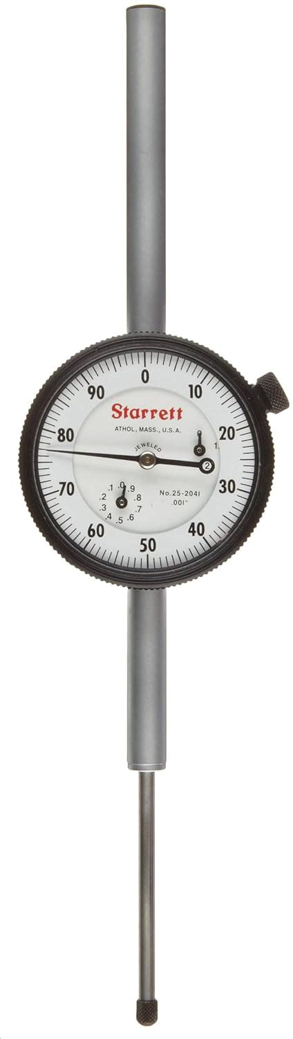 Buy Starrett 655 2041j Dial Indicator Long Range 0375 Stem Dia