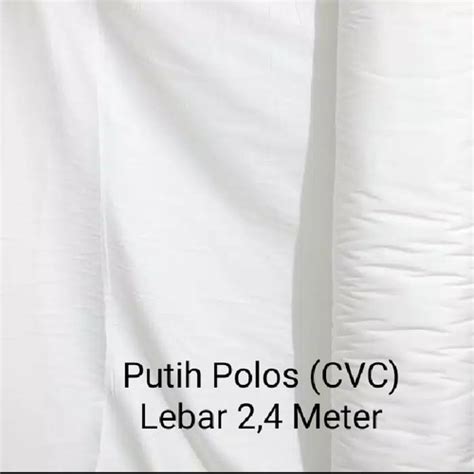 Harga 1 Meter Kain Putih Cotton Stephanie Mathis