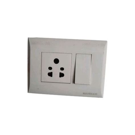 Volt Inch Rectangular Plastic Material White Havells Electrical