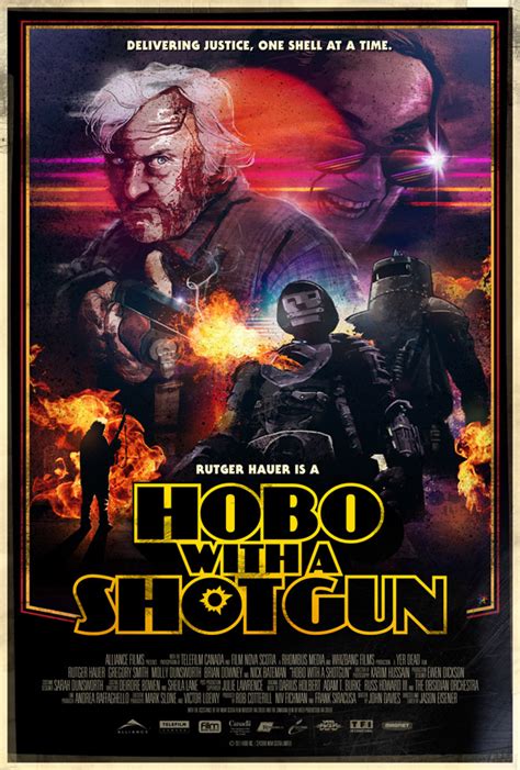 ‘Hobo With a Shotgun’ poster – Signalnoise