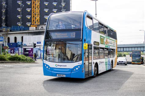 Stagecoach South Wales Enviro Ou Avj St Mary Flickr