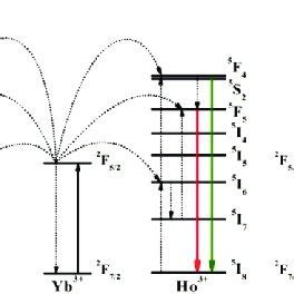 Energy Level Diagrams Of The Yb Er Ho And Tm Ions And