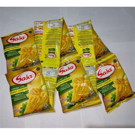 Sasa Tepung Bumbu Pisang Goreng Vanilla Gram Sachet Lazada Indonesia