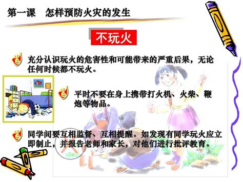 小学生消防安全常识课件word文档在线阅读与下载免费文档