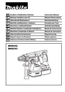 Manual De Uso Makita BHR242 Martillo Perforador