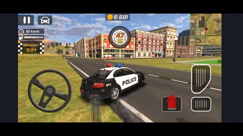 Police Drift Car Driving Simulator E 141 3D Police Patrol Car Crash