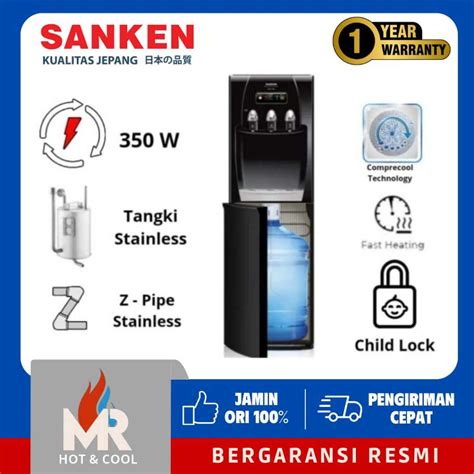 Jual SANKEN Dispenser HWD C500E Kompresor C500E Galon Bawah HWD C500E