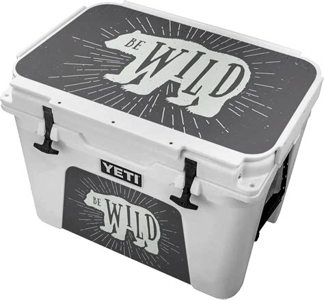 Be Wild Polar Bear Skin For The Yeti Tundra 65 Cooler Yeti Cooler Not Included