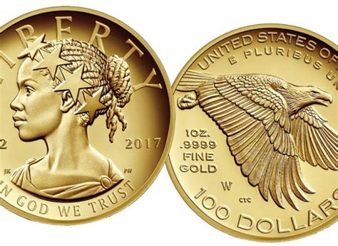 Black Lady Liberty is Featured on the New $100 Gold Coin - MEFeater